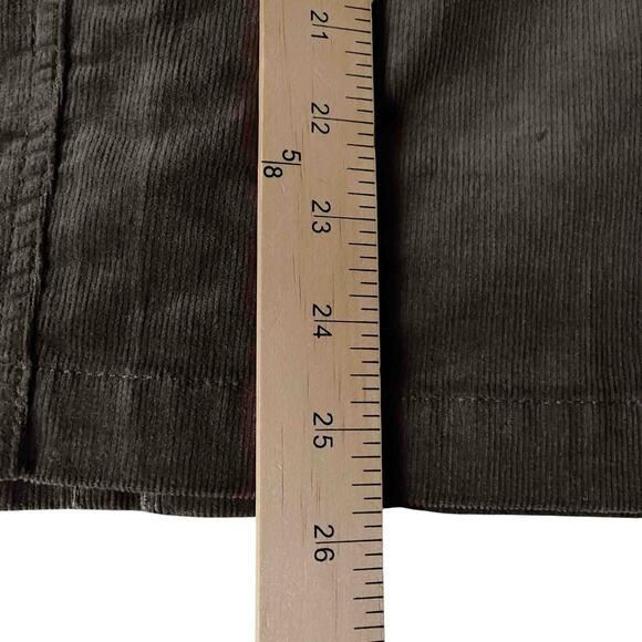 NWT Jag Jeans Women's Hazel Button-Front Pencil Skirt Chocolate Corduroy Size 16 - Picture 8 of 9